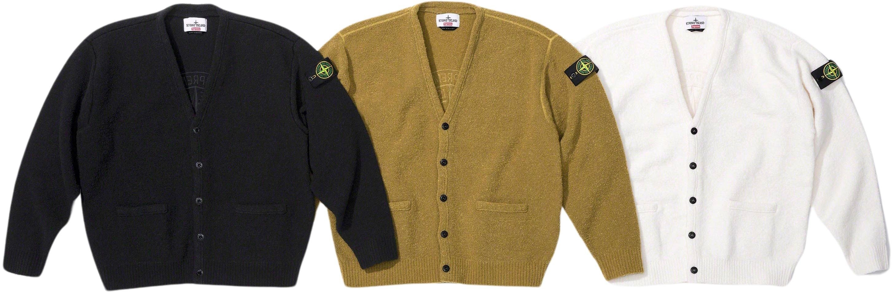 Supreme®/Stone Island® Bouclé Cardigan view 10